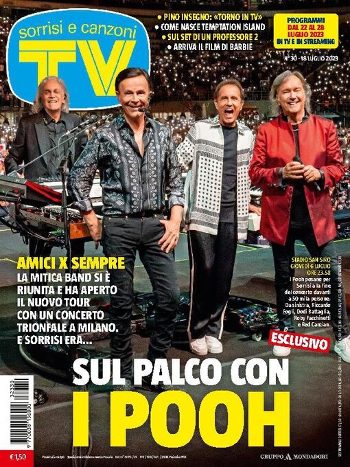 Mondadori Media S.p.A., S.L.L.作のTV Sorrisi e Canzoniの作品詳細 - 貸出可能